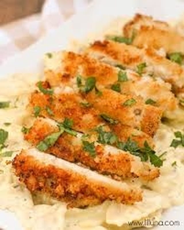 Fried Chicken Alfredo Mac Online.