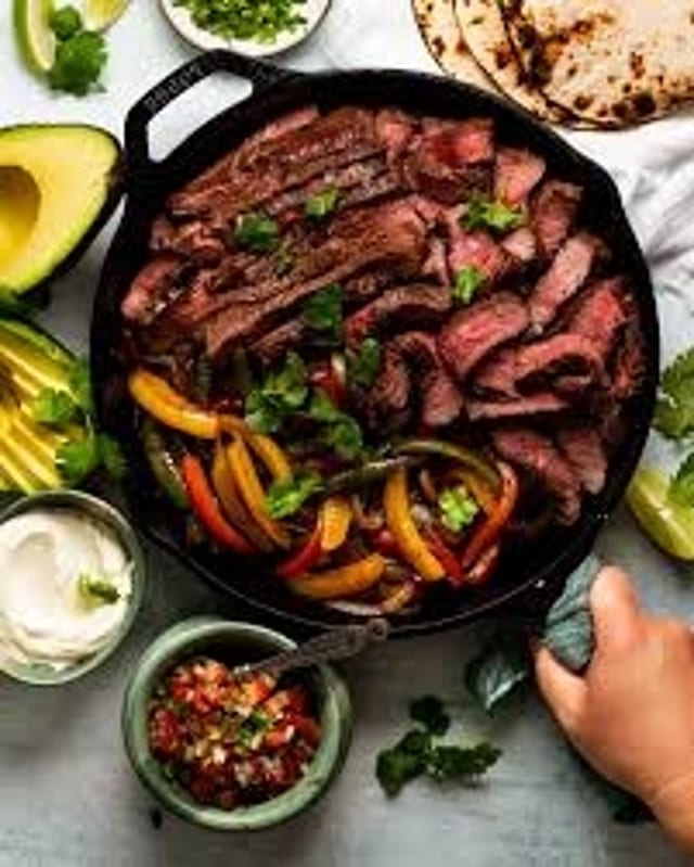 Cajun fajita Online.