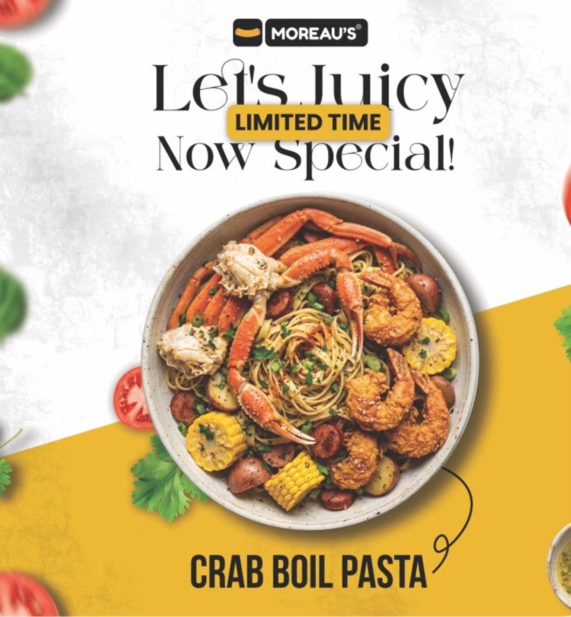 Crab Boil Pasta