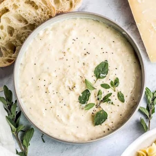 Alfredo Dip Sauce.