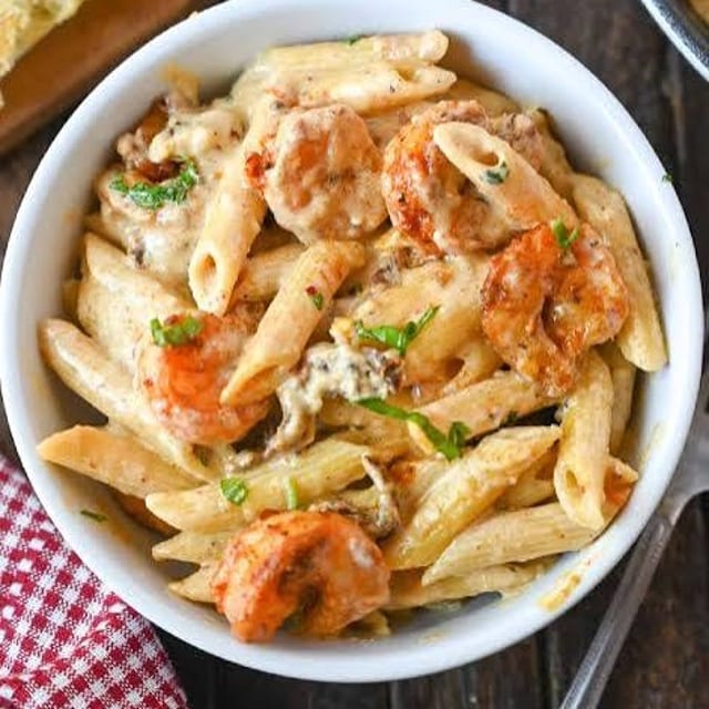 Cajun Shrimp and Crab Delight.