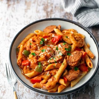 Catering Jambalaya Cajun Chicken Alfredo Pasta